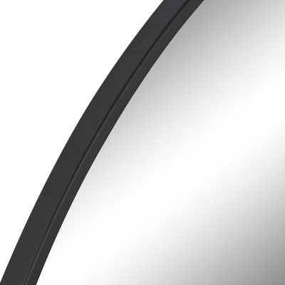 ESPELHO METAL PRETO 100cm
