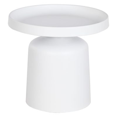 mesa apoio metal branco 2.0