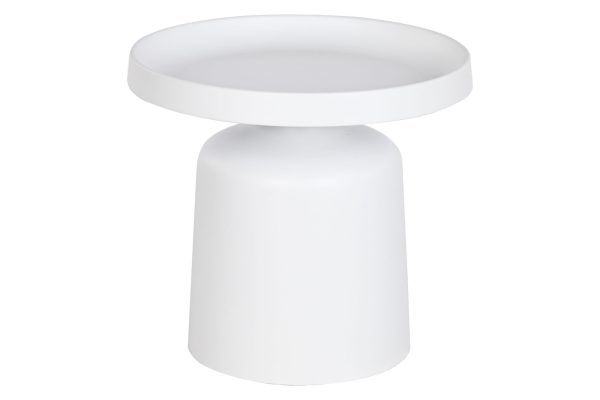mesa apoio metal branco 2.0