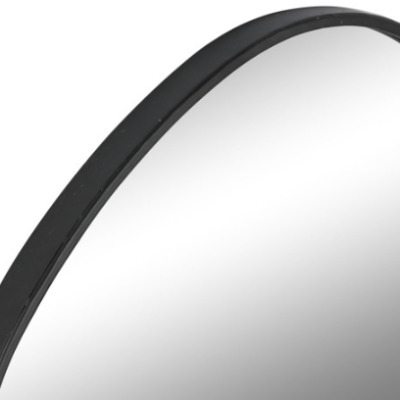 ESPELHO IRREGULAR METAL PRETO