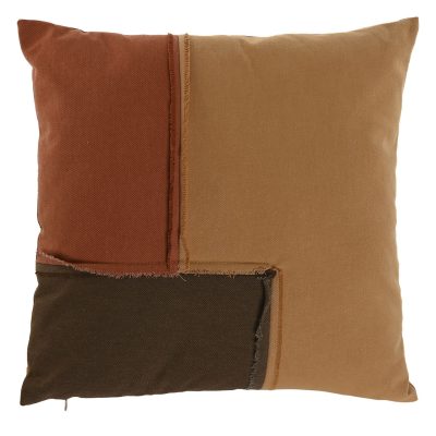 ALMOFADA PATCHWORK MOSTARDA