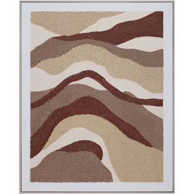 Quadro Tecido Tela Abstrato I