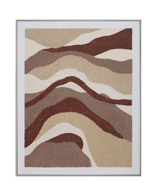 Quadro Tecido Tela Abstrato I