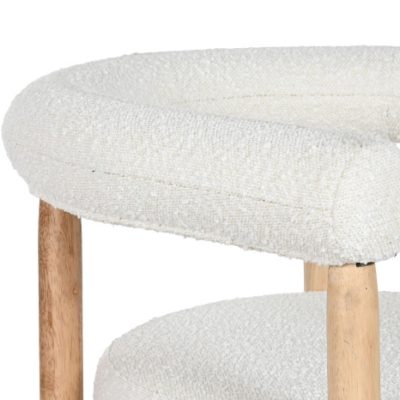 Cadeira Bouclé Branco - Image 6