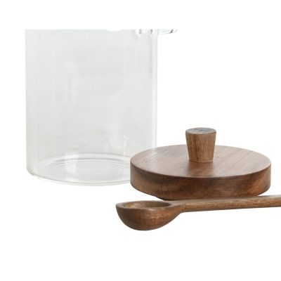 Pote Vidro e Acácia c/ colher - Image 3
