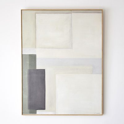 Quadro sobreposição verde I