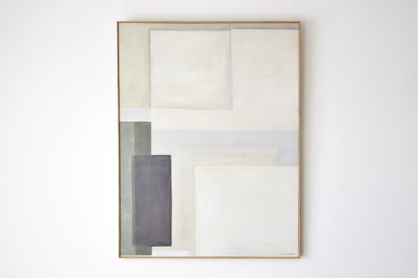 Quadro sobreposição verde I