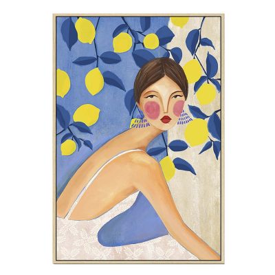 QUADRO PINTURA DE MULHER