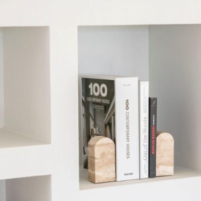 Cerra livros ARCO TRAVERTINO