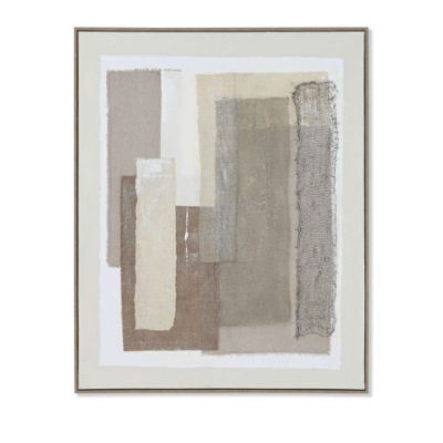 Quadro Tecido Abstrato