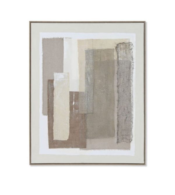 Quadro Tecido Abstrato