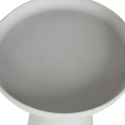 Mesa Auxiliar Rugoso Branco