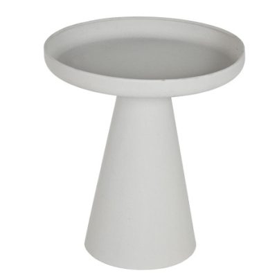 Mesa Auxiliar Rugoso Branco