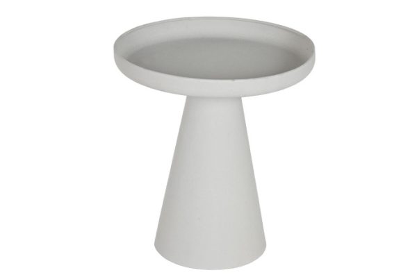 Mesa Auxiliar Rugoso Branco