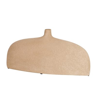 Jarra baixa bege