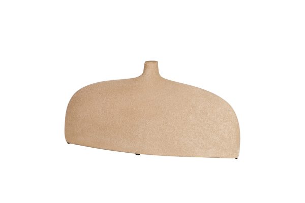 Jarra baixa bege