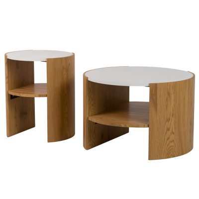 Mesa de apoio madeira e lacado