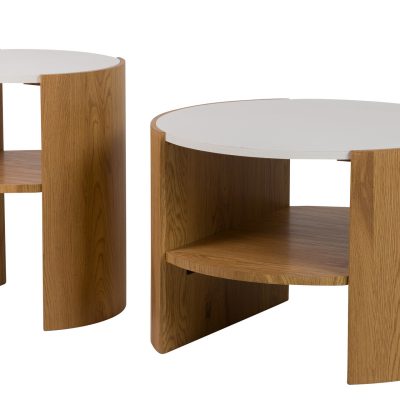 Mesa de apoio madeira e lacado - Image 16