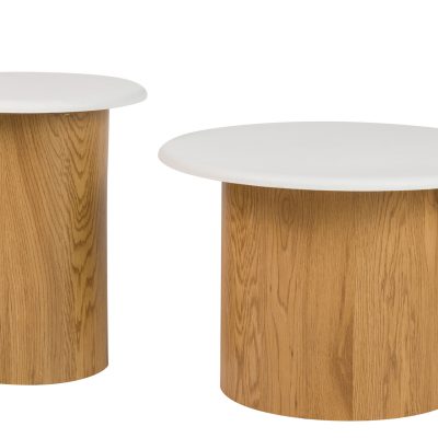 Mesa de apoio madeira e lacado II - Image 12