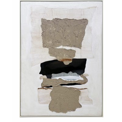 Quadro abstarto pinceladas