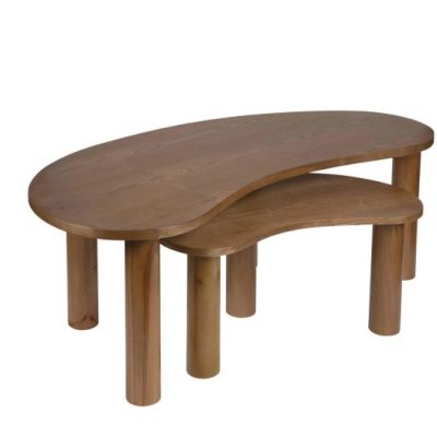 MESAS ASH WOOD SET 2