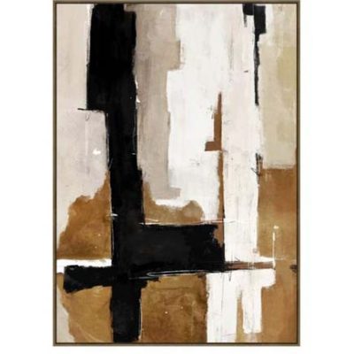 Quadro pinceladas terra I