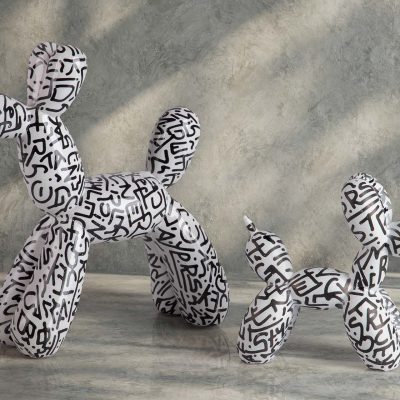Escultura Balão Cão - Estilo Urbano