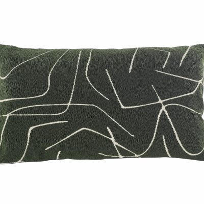 Almofada verde lineas 50