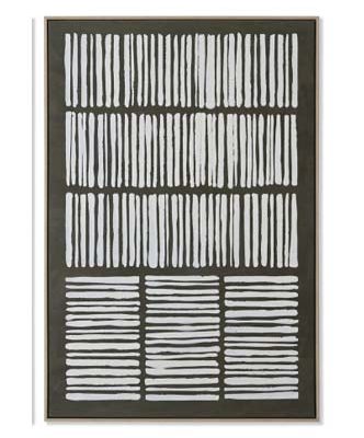 Quadro riscas escuro
