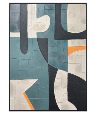 QUADRO turquesa I