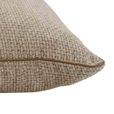 almofada Quadrada chenille cinza - Image 3
